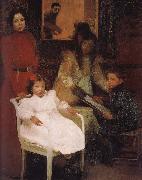 Joaquin Sorolla My family oil painting artist